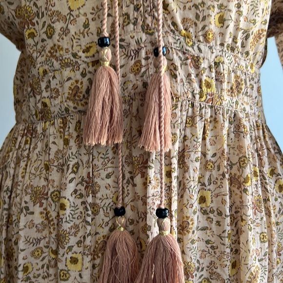 Doen Maxi Ruffle Floral Print Dress - Picture 8 of 9